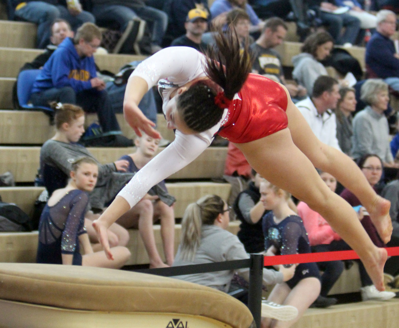 Big Rivers Conference Gymnastics Meet at Chippewa Falls 2-16-19